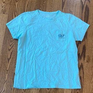 Womens Vinyard Vines short sleeves black lightweight graphic tee swordfish L